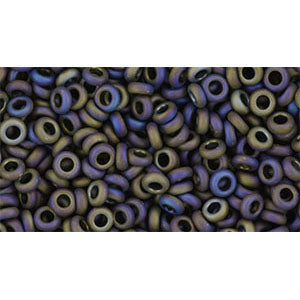 Toho Seed Beads - 8/0 - Demi Round - Matte Iris Purple