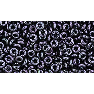 Toho Seed Beads - 8/0 - Demi Round - Metallic Amethyst Gunmetal