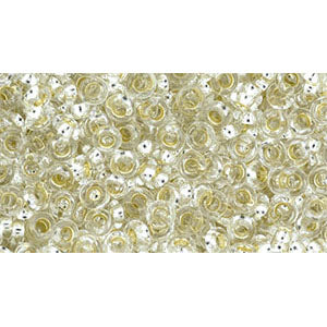 Toho Seed Beads - 8/0 - Demi Round - Silver Lined Crystal [Permanent Finish]