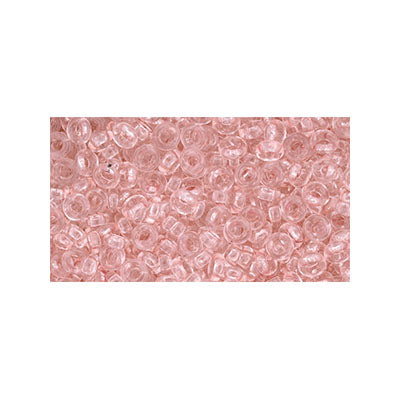 Toho Seed Beads - 8/0 - Demi Round - Hybrid ColorTrends Transparent Pale Dogwood