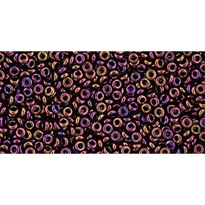 Toho Seed Beads - 11/0 - Demi Round - Higher Metallic Amethyst