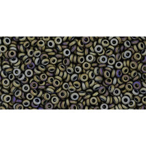 Toho Seed Beads - 11/0 - Demi Round - Matte Iris Brown
