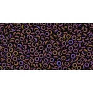Toho Seed Beads - 11/0 - Demi Round - Matte Mauve Mocha
