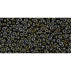 Toho Seed Beads - 11/0 - Demi Round - Metallic Iris Brown