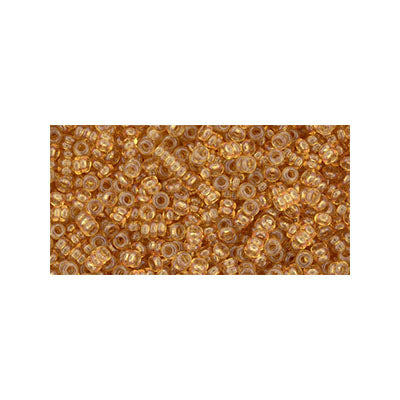 Toho Seed Beads - 11/0 - Demi Round - Hybrid ColorTrends Transparent Spicy Musta