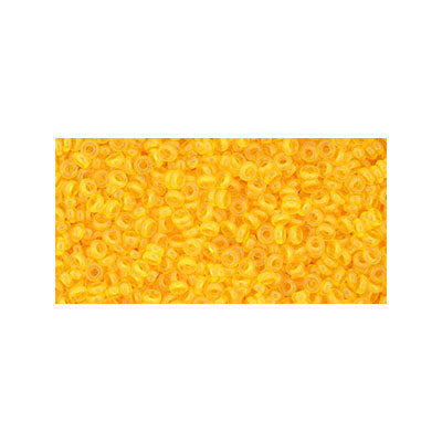 Toho Seed Beads - 11/0 - Demi Round - Hybrid ColorTrends Transparent Primrose Ye