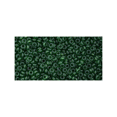 Toho Seed Beads - 11/0 - Demi Round - Hybrid ColorTrends Transparent Kale