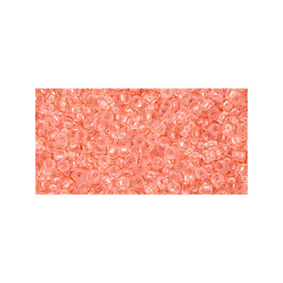 Toho Seed Beads - 11/0 - Demi Round - Hybrid ColorTrends Transparent Rose Quartz